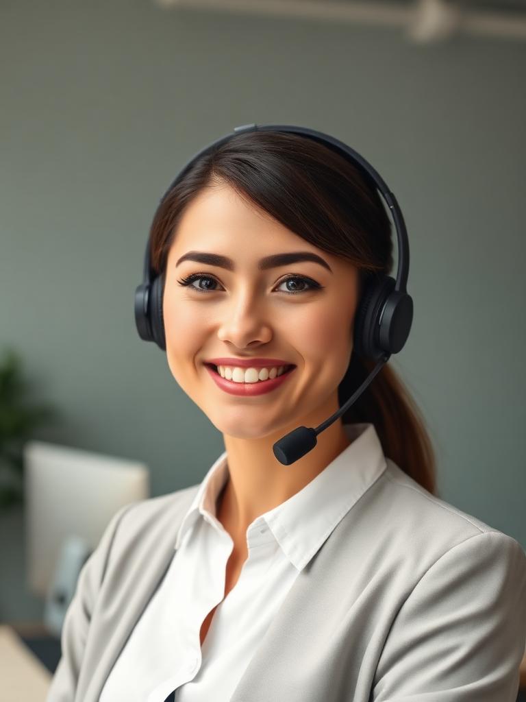Friendly support agent ready to help